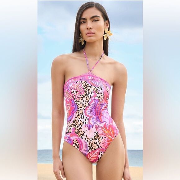 NWT Camilla Bandeau One Piece With Halter Tie
Viola Vintage - Picture 4 of 11